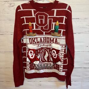 Oklahoma University Christmas Sweater OU size Small